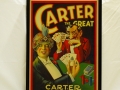 Framed Carter Beats the Devil Window Card
