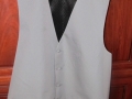 18-20 Silver waistcoat vest