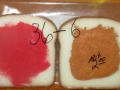 36-6 Foam PB&J sandwich