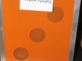 36-60 Square Circle Orange&Black